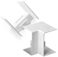 Угол внутренний для кабель-канала Промрукав 60x40мм белый  картинка